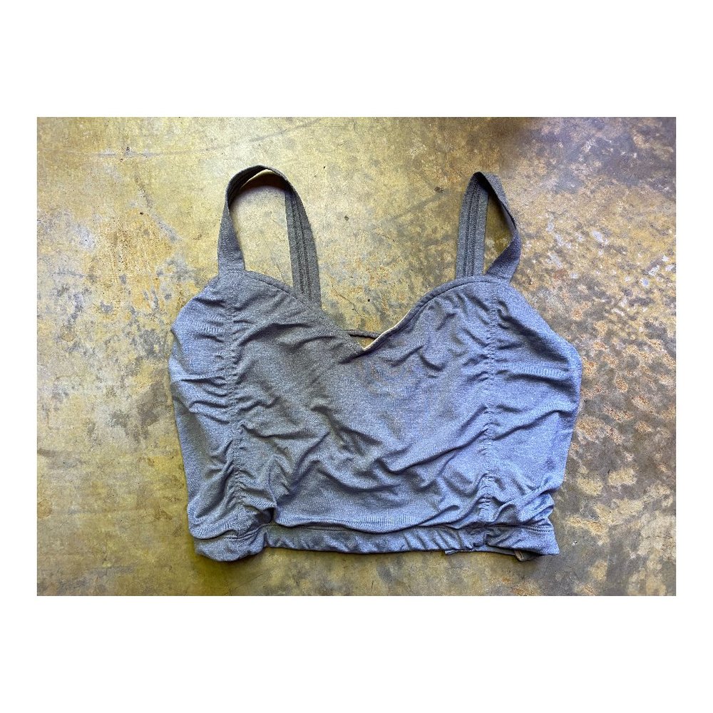 Kortni Jeane Latter Back top in Grey, M
